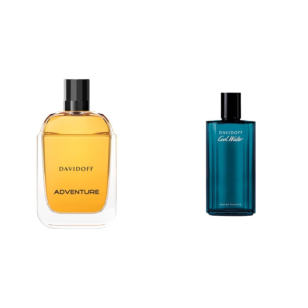 Adventure for Men Eau De Toilette, 100 ml & Cool Water Homme Eau De Toilette Spray, 125ml