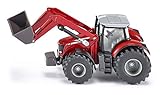 Detaillierter Massey Ferguson 8690 Traktor mit Frontlader zum Spielen und Spaß haben