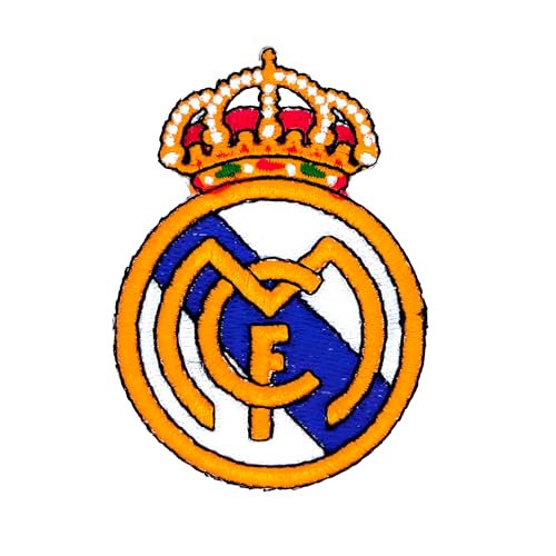 Gemelolandia | Parche de Tela Escudo Equipo Español Blanco - Edición Limitada - 5 x 6,5 cm - Ideal para mochilas y ropa