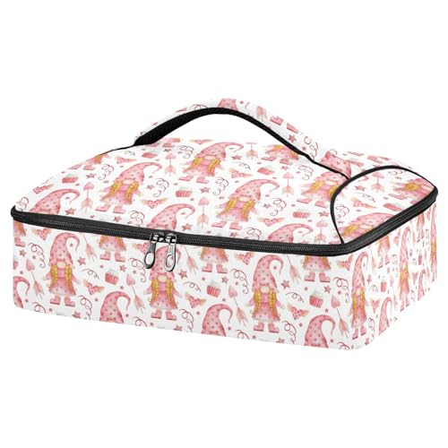 Borsa termica isolata per alimenti caldi o freddi per San Valentino 1 borsa per cottura potluck per feste picnic lasagne Multicolore Taglia unica casa