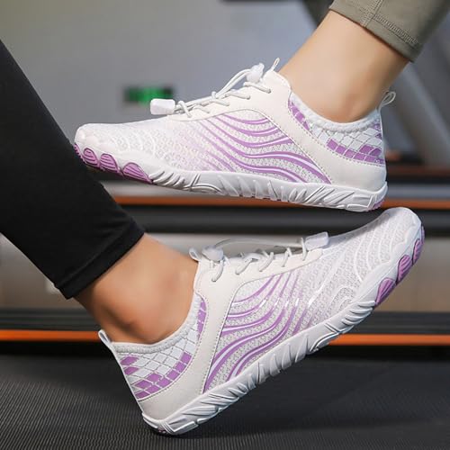 Image of Hike Barefoot Shoes Women's Men's Walking Running Gym Trainers Wide Fit Non-Slip Lightweight Outdoor Swim Surf Water Shoes