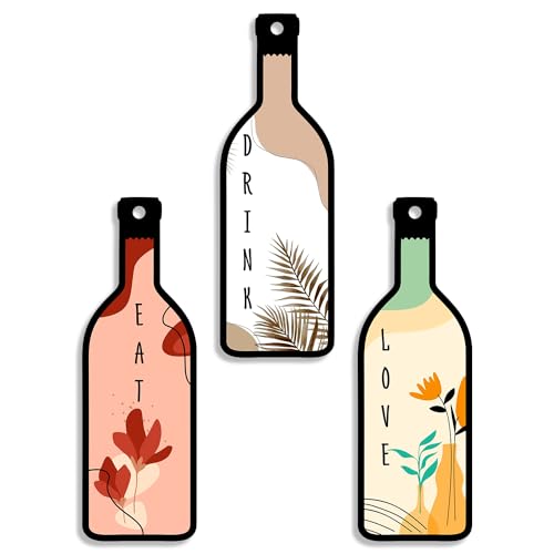 Sehaz Artworks Wall Hanging Decorative Items | Home Decor Items for Bedroom | Decoration Items for Living Room | Home Decor Items for Living Room | Hanging Decorative Items - Eat Drink Love