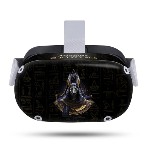 Head Case Designs Officially Licensed Assassin's Creed Hetepi Origins Character Art Vinyl Sticker Skin Decal Cover Compatible with Meta Quest 2