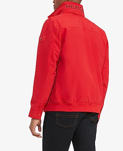 Image of Tommy Hilfiger Men's Lightweight Waterproof Regatta Bomber Jacket