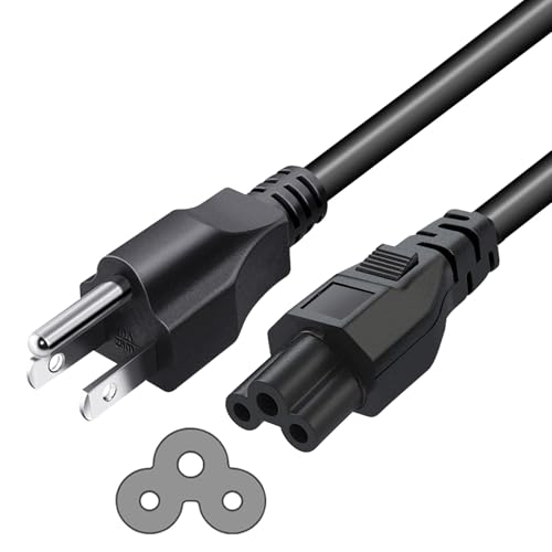 6.6Ft Universal 3 Prong Power Cord Cable for LG TV 32" 39" 40" 42" 44" 47" 49" 50" 55" 60" 65" Inch Smart LED LCD HD TV Replacement C5 Replacement Power Cord by Love your yy - Used condition - US$8.70