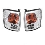 Pair Left&Right Corner Light Assembly Compatible with Toyota Hilux 2001 2002 2003 2004 2005 Car Front BumperTurn Signal Light