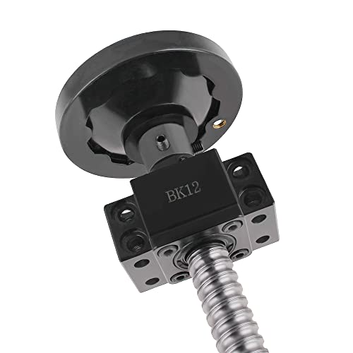 CNCMANS SFU1605 Ball Screw Set SFU1605-300mm BallScrew with Nut + Hand Wheel + BK12/BF12 End Supports + Coupler and Screw Nut Housing, BallScrew Kit for Milling Machine