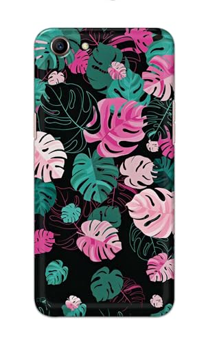 Image of Printed Hard Back Cover for Oppo A83 Back Cover (Seamless Leaves) -190724(EA)