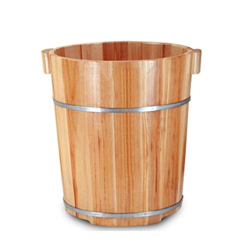 Barril de Madera para Spa de Pies con Tapa miniatura 5