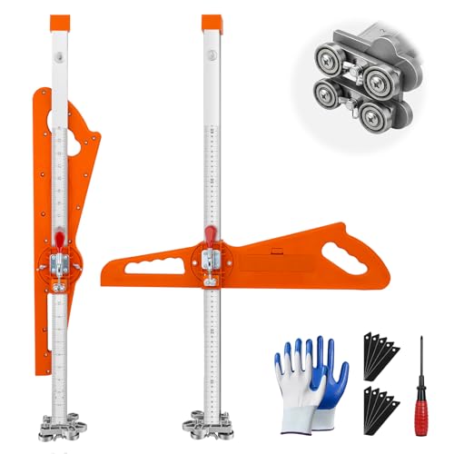 Novastry Drywall Cutting Tool with 10 Snap-off Blades and 23 Bearings