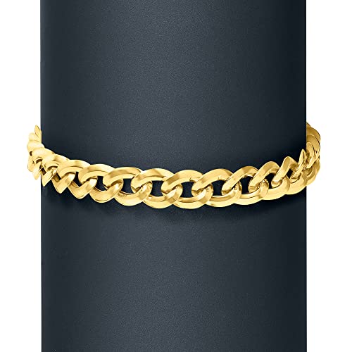 Ross-Simons Italian 14kt Yellow Gold Curb-Link Bracelet4