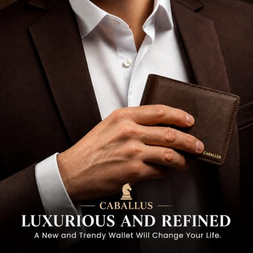 Image of Stylish Leather Wallet for Men with Card Holder