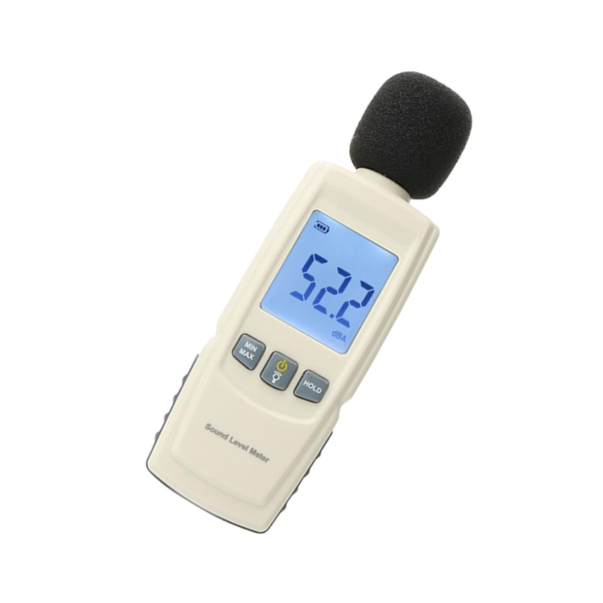 HEALEEP Portable Digital Decibel Tester Noise Measuring Instrument Backlight Over Range Indication and Condenser Microphone for Accurate Noise Measurement