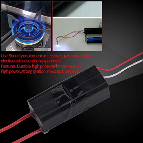 Transformador de pulso de alta tensão Gerador de arco DC 3,6V/4,8V a 40KV-50kV AC Boost Power Módulo