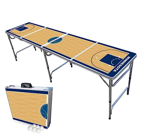 8-Foot Beer Pong Table Minnesota Basketball Court