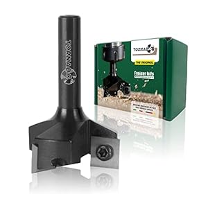 TORNADO Fraiserfrees voor het vlakken van hout, met 3 verwisselbare vierkante hardmetalen messen aan 4 zijden geslepen,