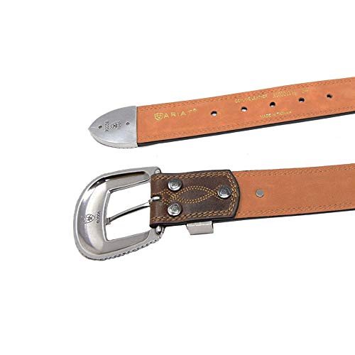 Ariat Women's Fatbaby Center Stitch Belt, Brown, 34 #TOP4