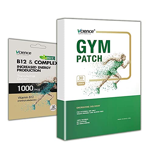 Buy Vcience Transdermal Vitamin 12 Patches B12 & B Patch 1000mcg