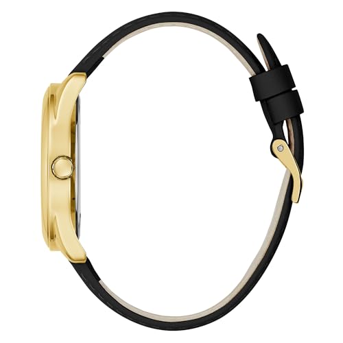 Image of Guess Round 40mm Gold Dial Analog Women Watch - U1439L1M