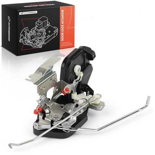 Image of A-Premium Front Right Passenger Side Door Lock Actuator Compatible with Hyundai Tiburon 2003-2008, Intergrated Latch Assembly