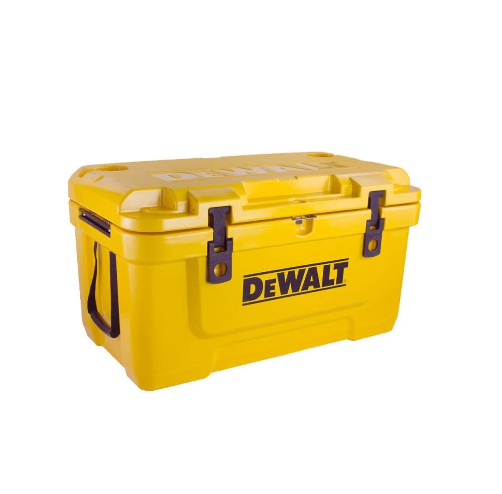 DEWALT 65 Qt Roto Molded Cooler, Heavy Duty Ice Chest for Camping, Sports & Outdoor Activities