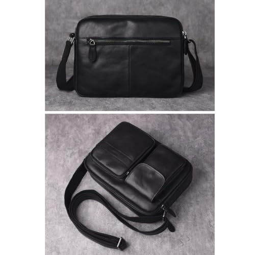 Mens Shoulder Bags Waist Packs Purses Casual Daypacks Travel Bags Genuine Leather Messenger Bags2