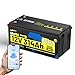 WattCycle 12V 314Ah LiFePO4 Battery, Lithium Battery 12V 300A BMS, IP65 Marine Batteries Built-in Bluetooth, Lithium RV Batteries Perfect for Home Energy Storage, RV, Marine, Solar, Off-Grid