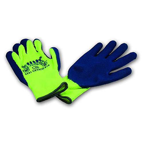 Preisvergleich Produktbild Arbeitshandschuhe"Ice-Crusher" gelb / blau Gr11 / XXL