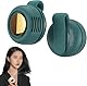 YuuFcy Small Clip Fan,Portable Silent Mini Bladeless Fan Clip On,Tragbarer Clip Ventilator,3 Geschwindigkeiten Mini handventilator,USB Wiederaufladbar Taillenclip-Ventilator,Für Outdoor Büro (Grün)
