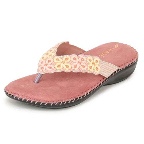Image of TRASE Ortho Slippers For Women | Slippers For Woman | Lightweight, Comfortable And Stylish Women Slippers | Flats | Soft Women Footwear | Trendy Ladies Chappal | Orthopedic Slippers