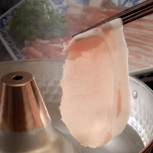 [沖縄県ブランド豚]『キビまる豚』豚ロースしゃぶしゃぶ用800g