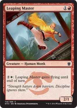 Magic The Gathering - Leaping Master (/269) - Khans of Tarkir