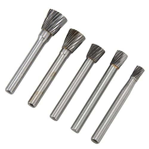 Juego de fresas rotativas de carburo 5 piezas 6mm miniatura 2