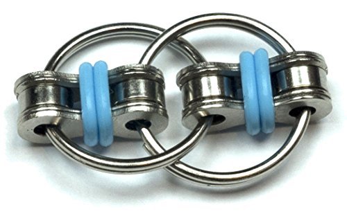 Tom's Fidgets Original Flippy Chain Fidget Toy - Perfect for ADHD, Anxiety, and Autism - Bike Chain Fidget Stress Reducer for Adults and Kids