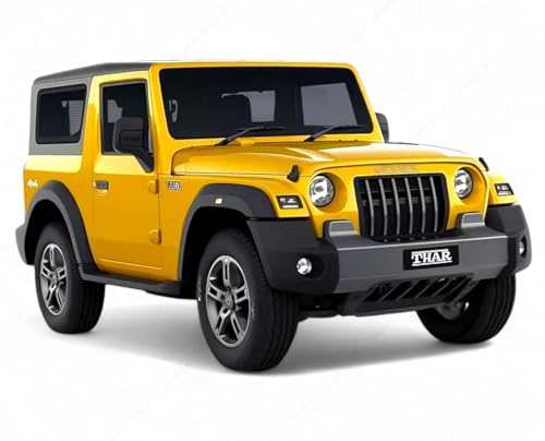 Image of Magicwand 1:36 Scale Die-Cast Thar with Openable Doors, Blinking Lights Pull Back Action【Pack of 1】【Random Color】