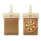 Generico AH Store Pala Barella per Pizza Peel Scorrevole Con Manico in Legno 55x35x0,7 cm – Ultraleggera Antiscivolo per Forno Pizza Domesti …