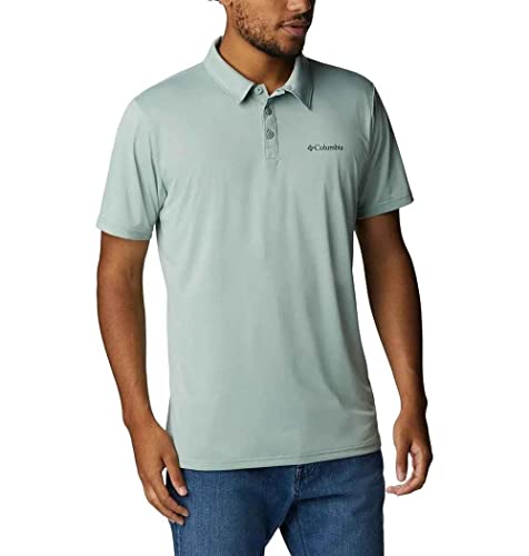 Image of Columbia Men's Solid Regular Fit Hike Polo