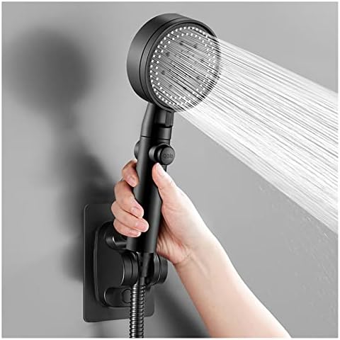 High Pressure Handheld Shower Head with 5 Functional Powerful Shower Spray against Low Pressure Water Settings Detachable Hand Sprinkler (Shower Head)