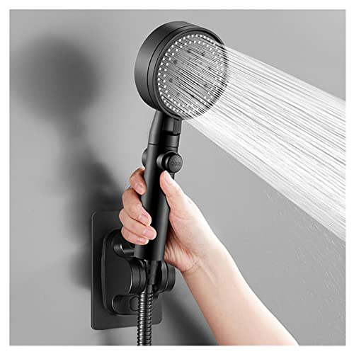 High Pressure Handheld Shower Head With 5 Functional Powerful Shower Spray Against Low Pressure Water Settings Detachable Hand Sprinkler (Shower Head) #TOP18