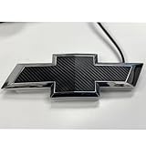 2014-2015 Chevy Silverado Grille Emblem - Carbon Decal Finish.