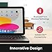Brydge 10.9 MAX+ Wireless Keyboard Case with Multi-Touch Trackpad for iPad 10th Gen & iPad A16 (11