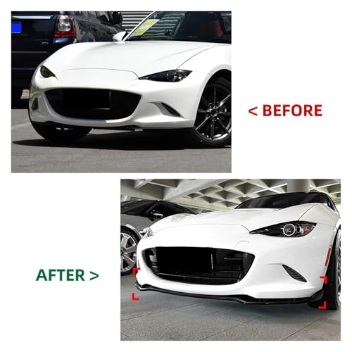 Becquet Pare-Chocs Avant pour Mazda MX-5 ND Idéal Sorties Circuit