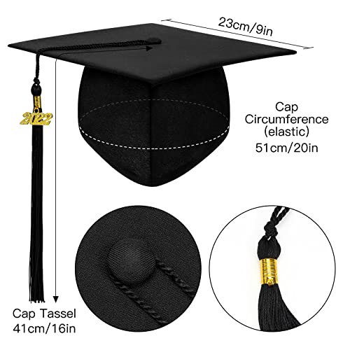 Yumcute Doktershoed, 2022, verstelbare bachelor hoed, afstudeerhoed, bachelor diploma pet voor afstudeerfeesten, universiteit, college, afstuderen - Image 4