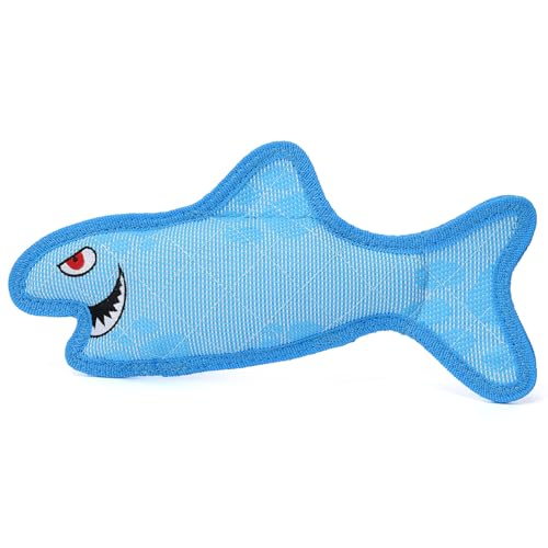 apollo walker hundespielzeug unzerstörbar große Hunde interaktives quietschend Shark
