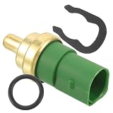 Cabilock Kühlmitteltemperatursensor für Fahrzeug Motorkühlmittelsensor Temperaturfühler Austauschsensor Kühlmitteltemperatursensor Wassertemperatursensor Autozubehör Ersatzteil