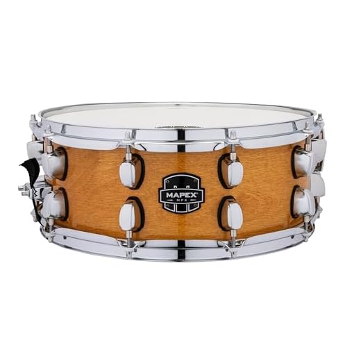 Mapex MPX Maple/Poplar Snare Drum - 5.5 x 14-inch - Natural with Chrome Hardware
