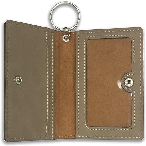 LaserGram ID Holder Wallet, Zodiac Sign Scorpio, Personalized Engraving Included (Light Brown)2