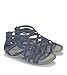 BareTraps Women's Samina Gladiator Sandal, Denim/Ice, 7 M US