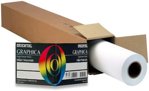 ORIENTAL GRAPHICA 42" X 100' Inkjet Roll Premium Day & Night Backlit Transparency Film