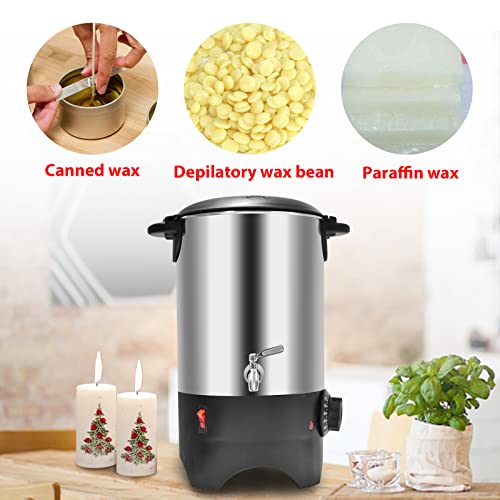 4.5 Qts Wax Melter for Candle Making,Large Electric Wax Melting Pot with Quick Pour Spout,86℉-230℉Temp Control for Business Home Bulk Production by LWestine - Image 5